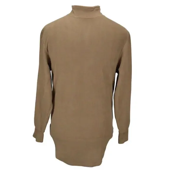 British Army Thermal Fleece Combat Undershirt 160/80 Small Short Olive Base - Picture 5 of 6